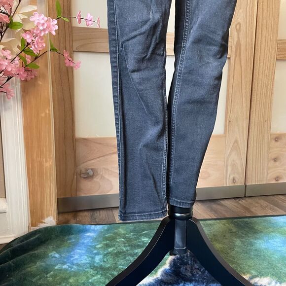 Hollister High Rise Super Skinny Black Denim Jeans Womens Size 1S W25xL28 - Picture 4 of 12